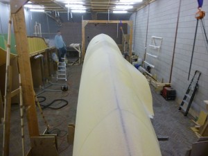 The keel in shape, easy working with Corecell